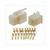 CONNECTOR PLUG SET 9 PINS 20 pieces ELEC