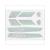 AUTOCOLLANT ENSEMBLE PEUGEOT 103 VERT 8 pcs