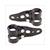 SCHEINWERFERHALTER SATZ UNI 26-28mm SCHWARZ (2)