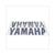 AUTOCOLLANTS YAMAHA AEROX INFERIEUR CHROM