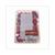SORTIE-DOOS STEKKERS ROOD 165st