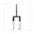GABEL SYM ORBIT 2 50-125 COMPLEET SILBER 