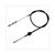 BRAKE CABLE REAR SIMSON KR51/1 SCHWALBE