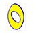 AUTOC.NUMERO-0-JAUNE-BLEU   13cm