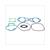 CYLINDERGASKET SET PIAGGIO om & nm LC 50cc