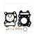 CYLINDERGASKET SET SUZUKI BURGMAN ''02-''06 125cc