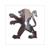 AUTOCOLL.PEUGEOT LION EMBLEME CHROME EPAIS
