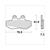 BRAKE PAD LUCAS STD PIAGGIO RUNNER 125/180cc KBA